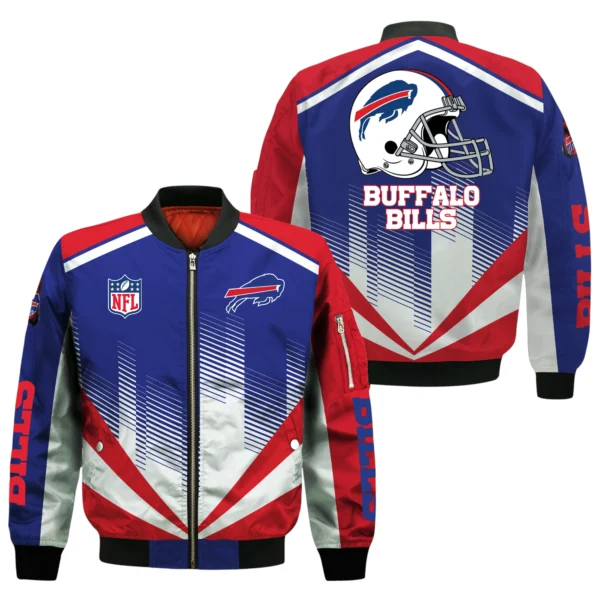 Buffalo Bills Bomber Jacket All Over Prints Custom Name