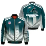 Philadelphia Eagles Bomber Jacket All Over Prints Custom Name