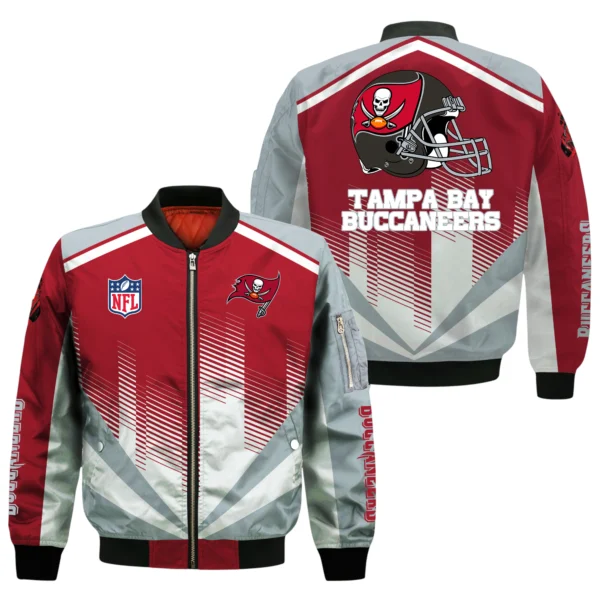 Tampa Bay Buccaneers Bomber Jacket All Over Prints Custom Name