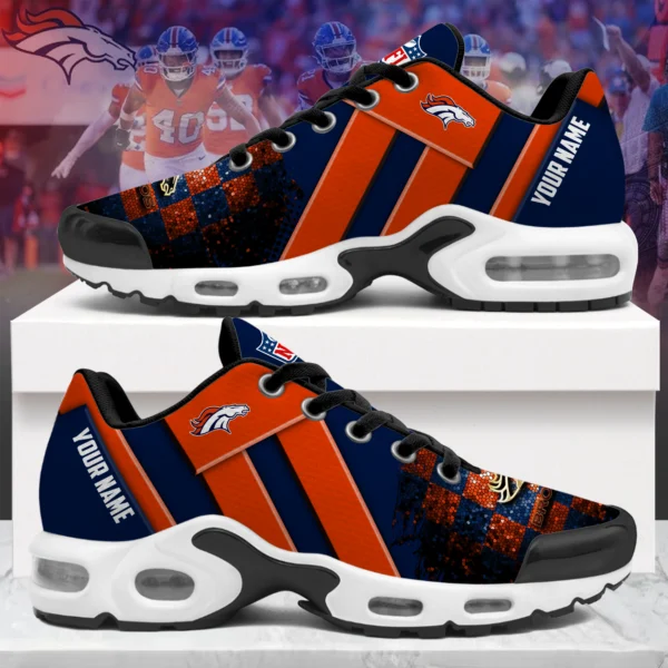 Denver Broncos Air Max Plus Shoes Unisex Personalized Name
