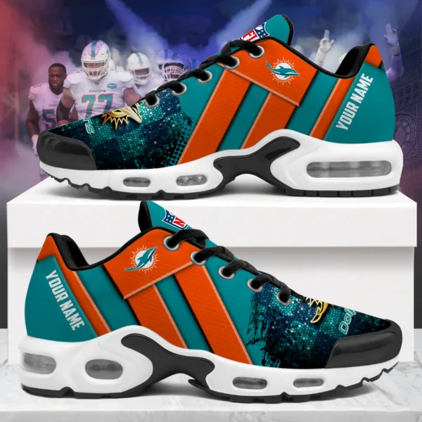 Miami Dolphins Air Max Plus Shoes Unisex Personalized Name