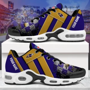 Baltimore Ravens Air Max Plus Shoes Unisex Personalized Name