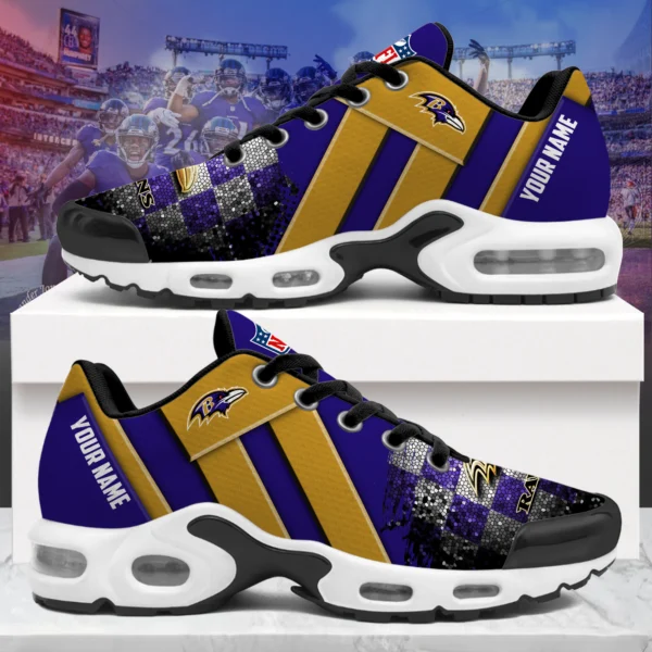 Baltimore Ravens Air Max Plus Shoes Unisex Personalized Name