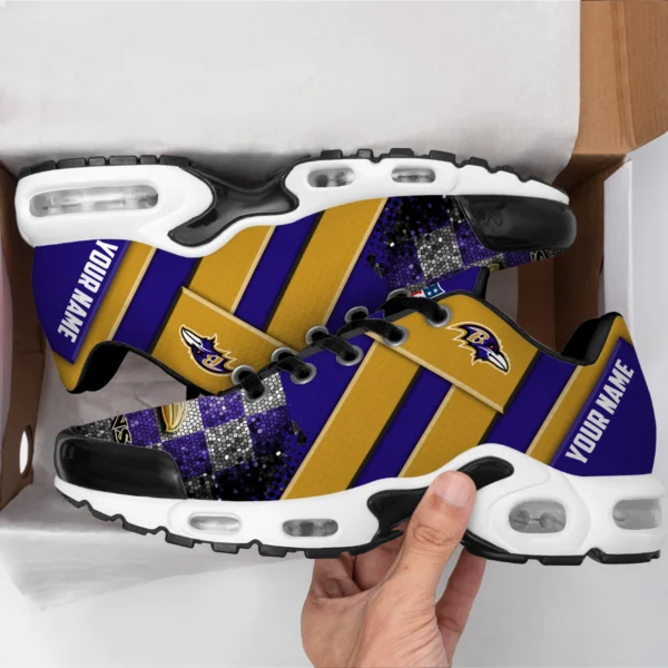 Baltimore Ravens Air Max Plus Shoes Unisex Personalized Name