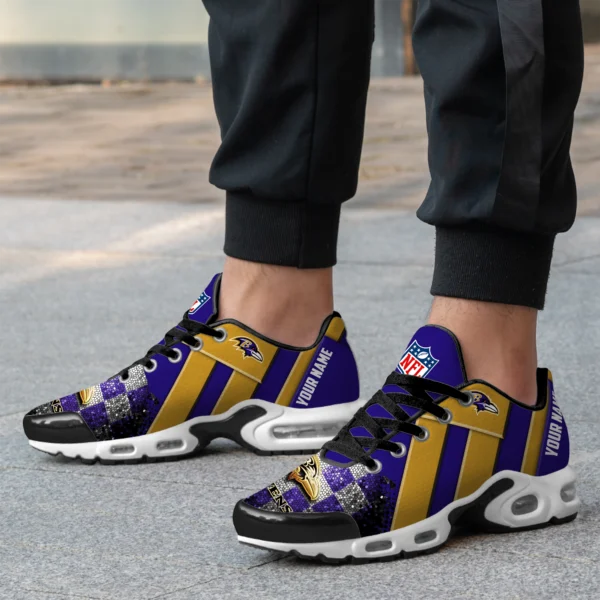 Baltimore Ravens Air Max Plus Shoes Unisex Personalized Name