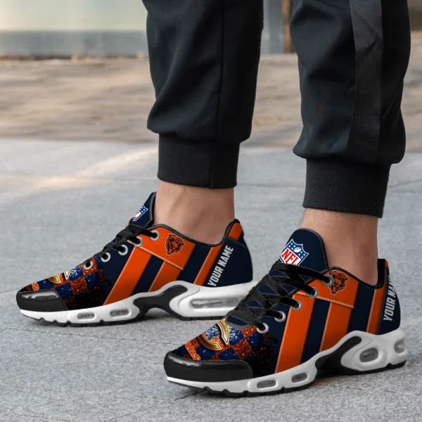 Chicago Bears Air Max Plus Shoes Unisex Personalized Name
