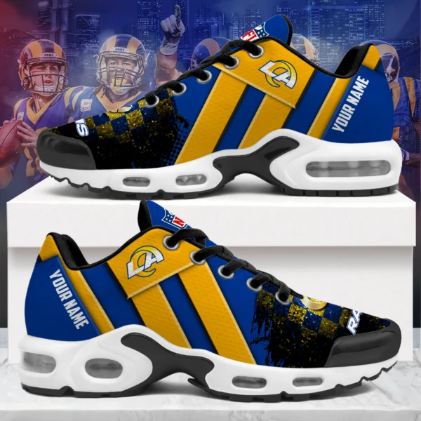 Los Angeles Rams Air Max Plus Shoes Unisex Personalized Name