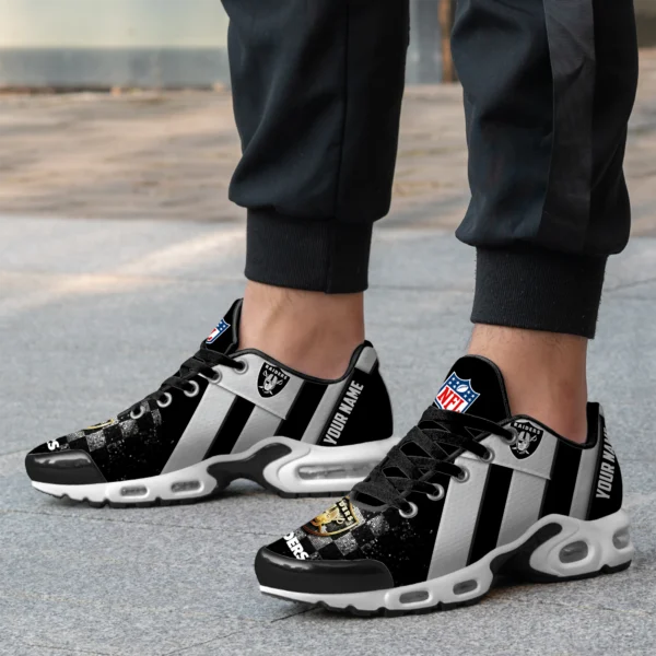 Las Vegas Raiders Air Max Plus Shoes Unisex Personalized Name