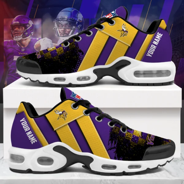 Minnesota Vikings Air Max Plus Shoes Unisex Personalized Name