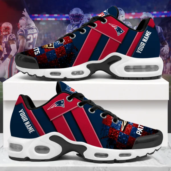 New England Patriots Air Max Plus Shoes Unisex Personalized Name