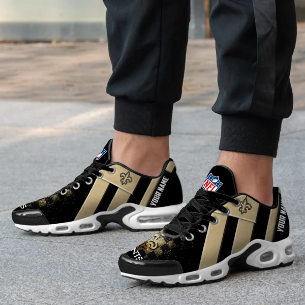 New Orleans Saints Air Max Plus Shoes Unisex Personalized Name