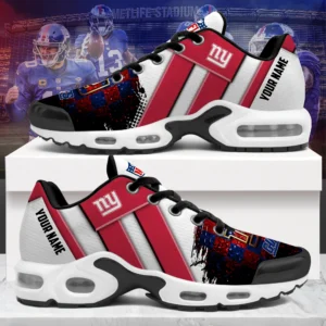 New York Giants Air Max Plus Shoes Unisex Personalized Name