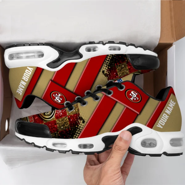 San Francisco 49ers Air Max Plus Shoes Unisex Personalized Name