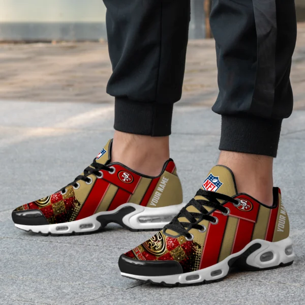 San Francisco 49ers Air Max Plus Shoes Unisex Personalized Name
