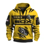 Chicago White Sox 3D Half Zip Hoodie Custom Your Name