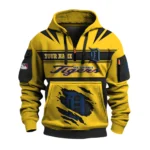 Detroit Tigers 3D Half Zip Hoodie Custom Your Name