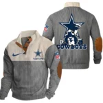 Dallas Cowboys Knitted Ribbed Corduroy Sweatshirt Pullover Sweater Custom Text