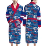 Buffalo Bills Unisex 3D Bathrobe