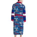 Buffalo Bills Unisex 3D Bathrobe