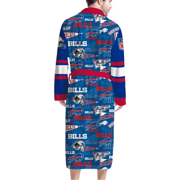 Buffalo Bills Unisex 3D Bathrobe
