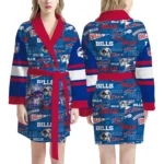 Buffalo Bills Unisex 3D Bathrobe