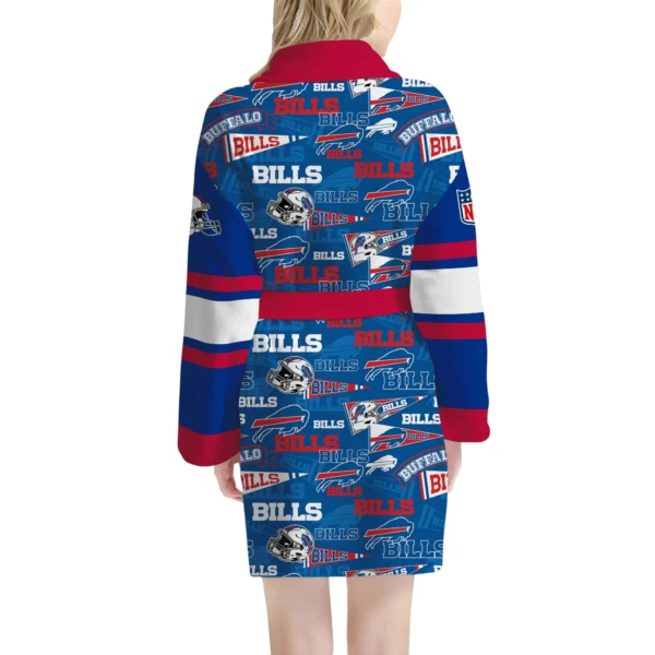 Buffalo Bills Unisex 3D Bathrobe