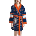 Denver Broncos Unisex 3D Bathrobe