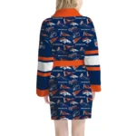 Denver Broncos Unisex 3D Bathrobe