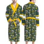Green Bay Packers Unisex 3D Bathrobe