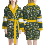 Green Bay Packers Unisex 3D Bathrobe