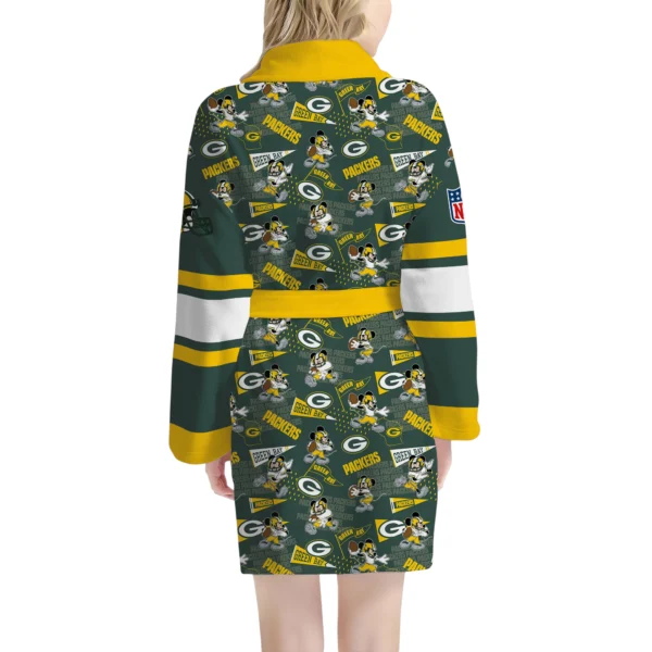 Green Bay Packers Unisex 3D Bathrobe
