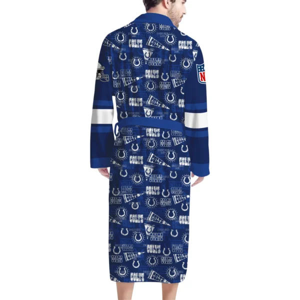 Indianapolis Colts Unisex 3D Bathrobe