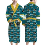 Jacksonville Jaguars Unisex 3D Bathrobe