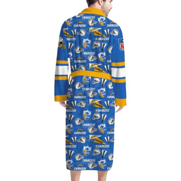 Los Angeles Chargers Unisex 3D Bathrobe