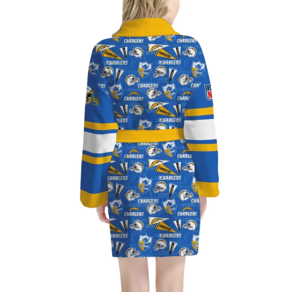 Los Angeles Chargers Unisex 3D Bathrobe