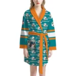 Miami Dolphins Unisex 3D Bathrobe
