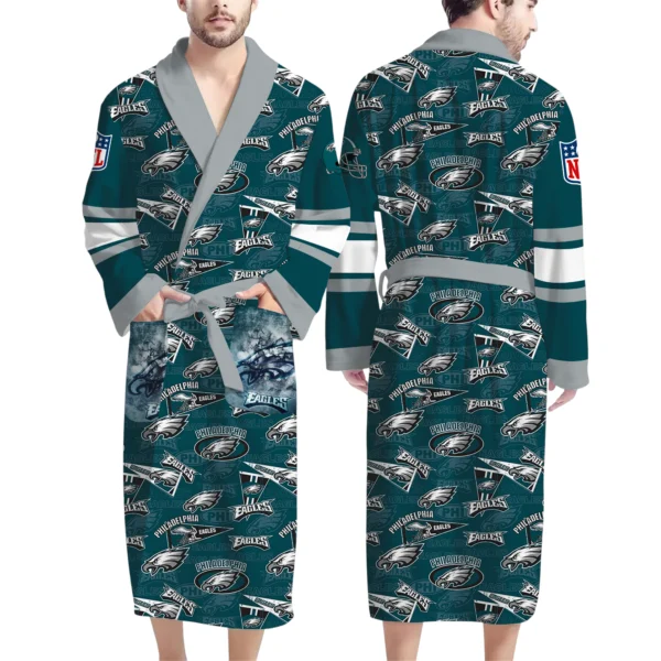 Philadelphia Eagles Unisex 3D Bathrobe