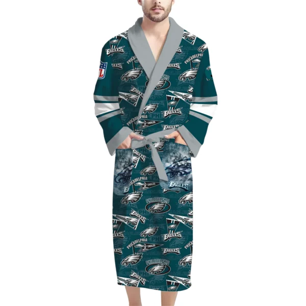 Philadelphia Eagles Unisex 3D Bathrobe