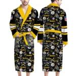Pittsburgh Steelers Unisex 3D Bathrobe