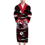 Arizona Cardinals Unisex 3D Bathrobe