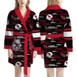 Arizona Cardinals Unisex 3D Bathrobe