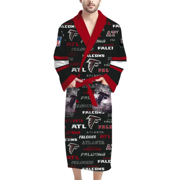 Atlanta Falcons Unisex 3D Bathrobe