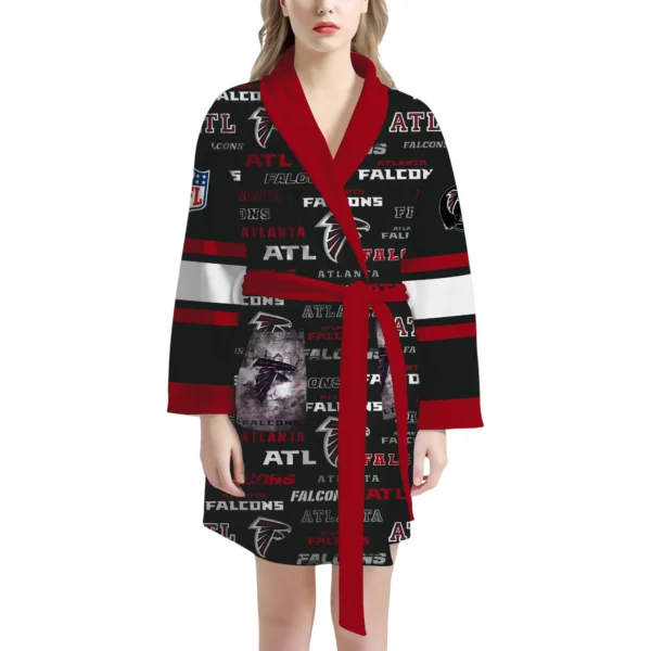 Atlanta Falcons Unisex 3D Bathrobe