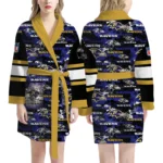 Baltimore Ravens Unisex 3D Bathrobe