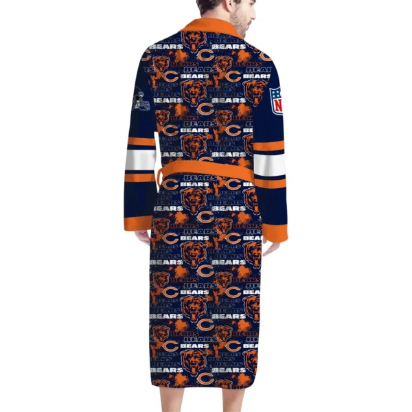 Chicago Bears Unisex 3D Bathrobe