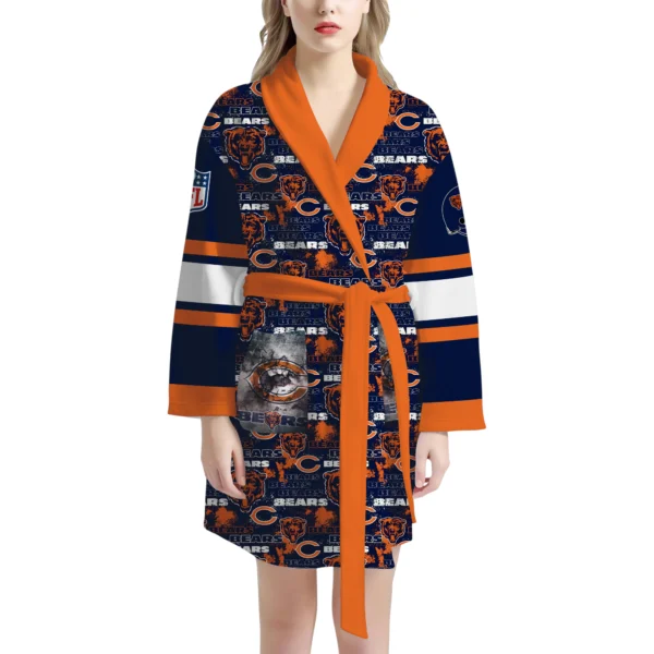 Chicago Bears Unisex 3D Bathrobe
