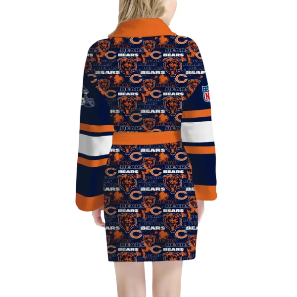 Chicago Bears Unisex 3D Bathrobe