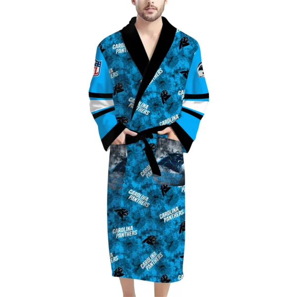 Carolina Panthers Unisex 3D Bathrobe