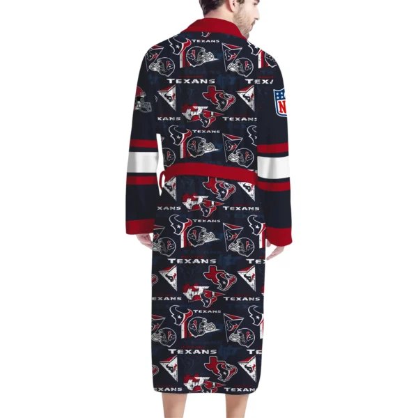 Houston Texans Unisex 3D Bathrobe