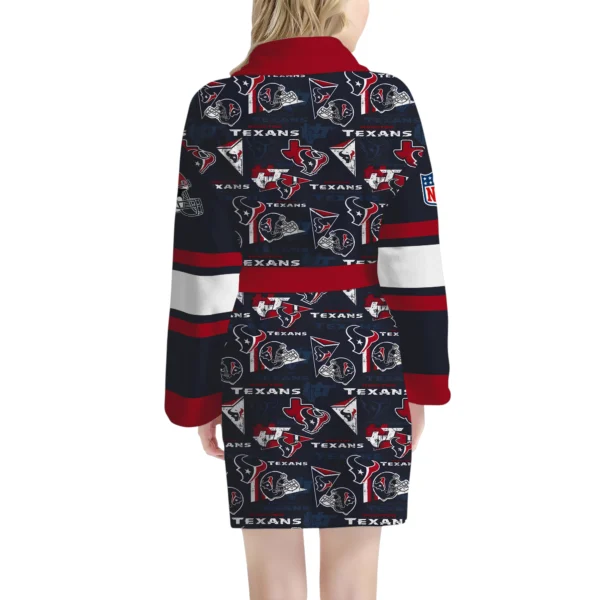 Houston Texans Unisex 3D Bathrobe